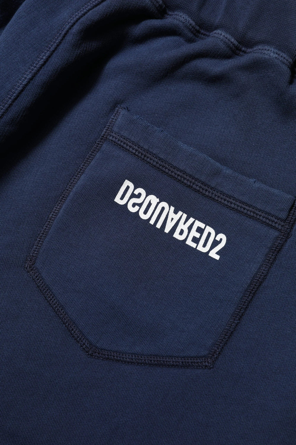 Dsquared² Blue Cotton Mid Waisted Jogger Pants - IT38 | XS - Joggers