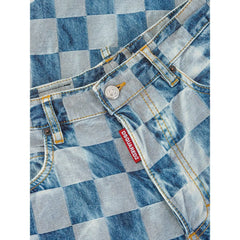 Dsquared² Blue Cotton Relaxed Fit Jean - IT40|S - Jeans