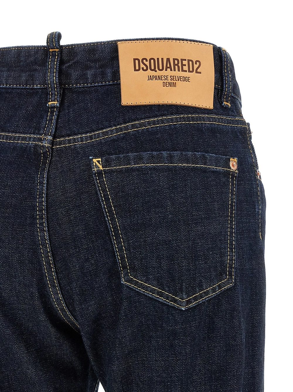 Dsquared² Μπλε Τζιν Straight-Leg από Βαμβάκι