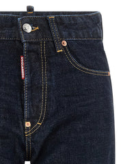 Dsquared² Μπλε Τζιν Straight-Leg από Βαμβάκι