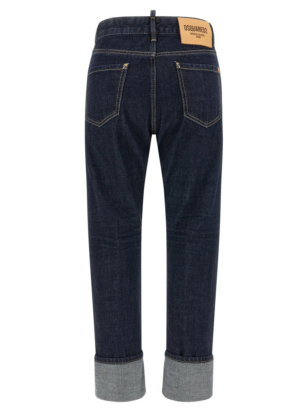 Dsquared² Μπλε Τζιν Straight-Leg από Βαμβάκι