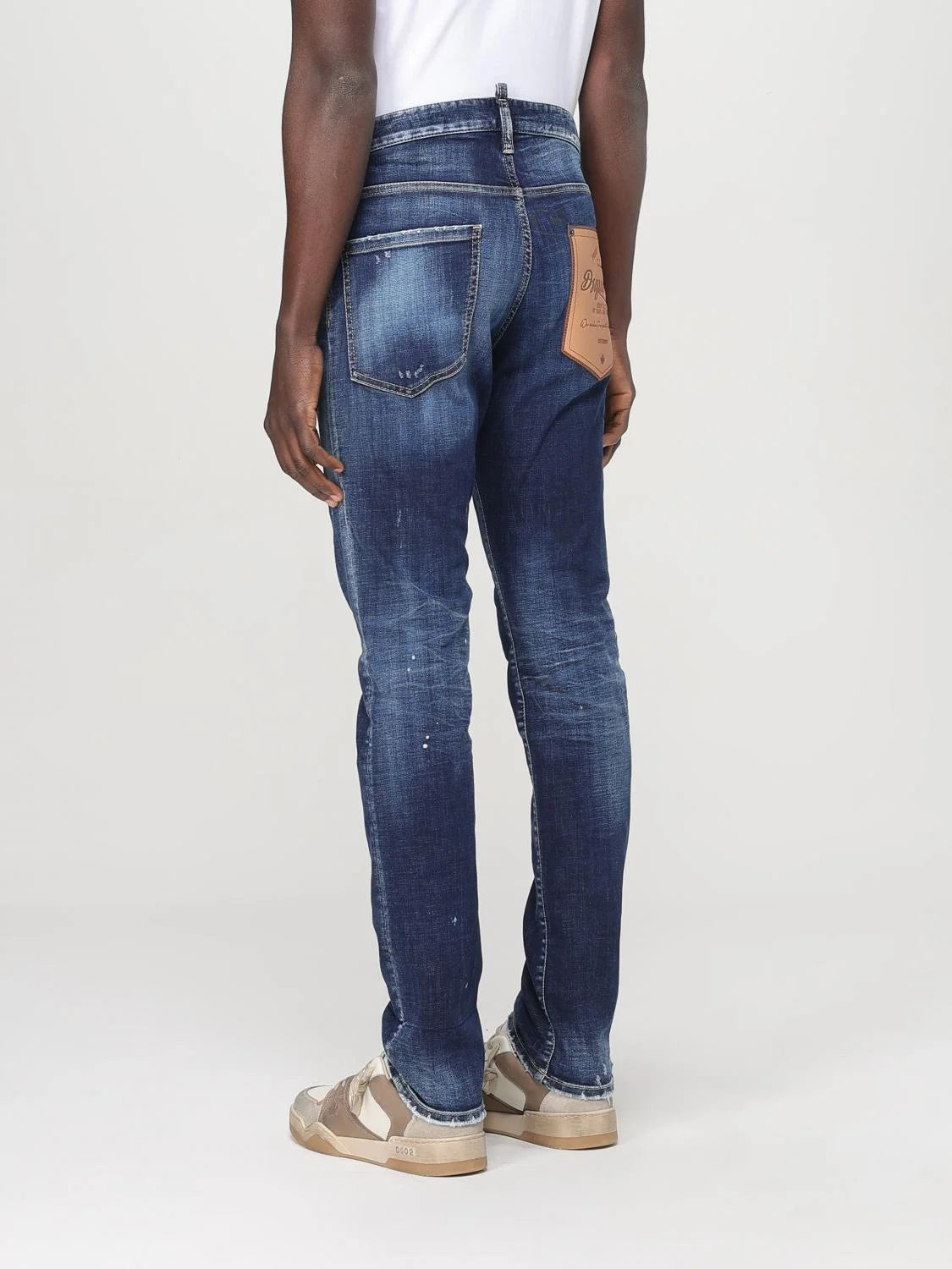 Dsquared² Blaue Jeans aus Denim – Relaxed Fit – IT52 | XL