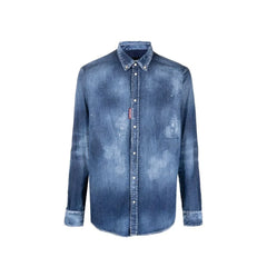 Dsquared² Blue Denim Shirt - IT52 | XL