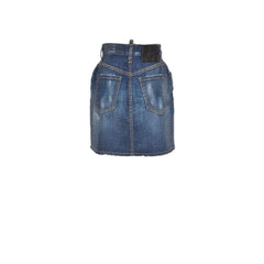 Dsquared² Blue Denim Skirt - IT38
