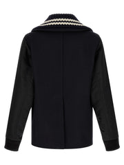 Dsquared² Blue Wool Coat