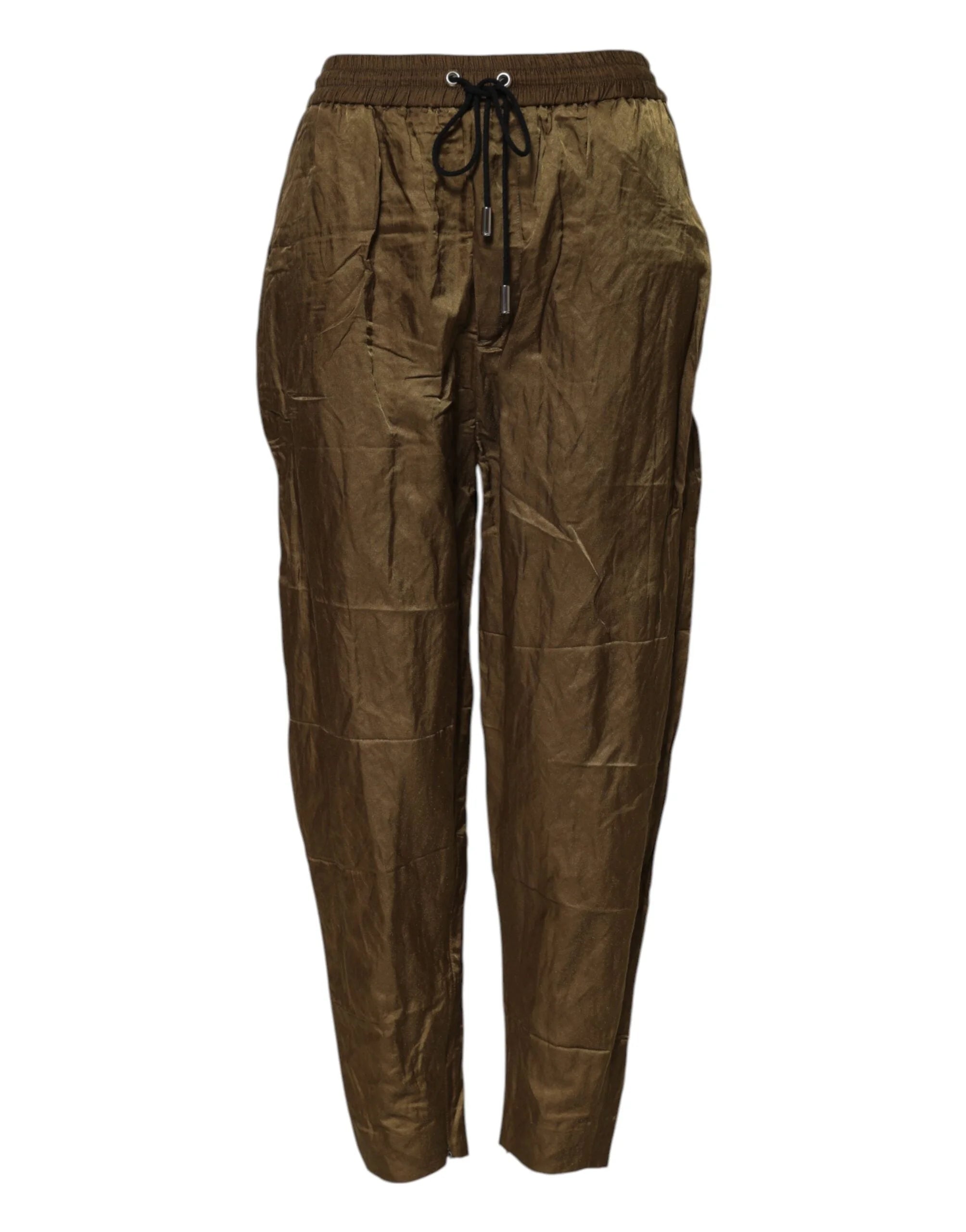 Dsquared² Brown Mid Waisted Women Sweatpants Pants - IT38 | XS - Sweatpants