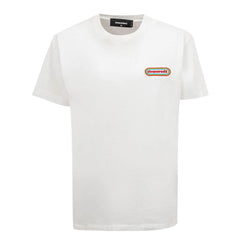 Dsquared² Chic White Cotton Staple Tee - M - T-Shirts