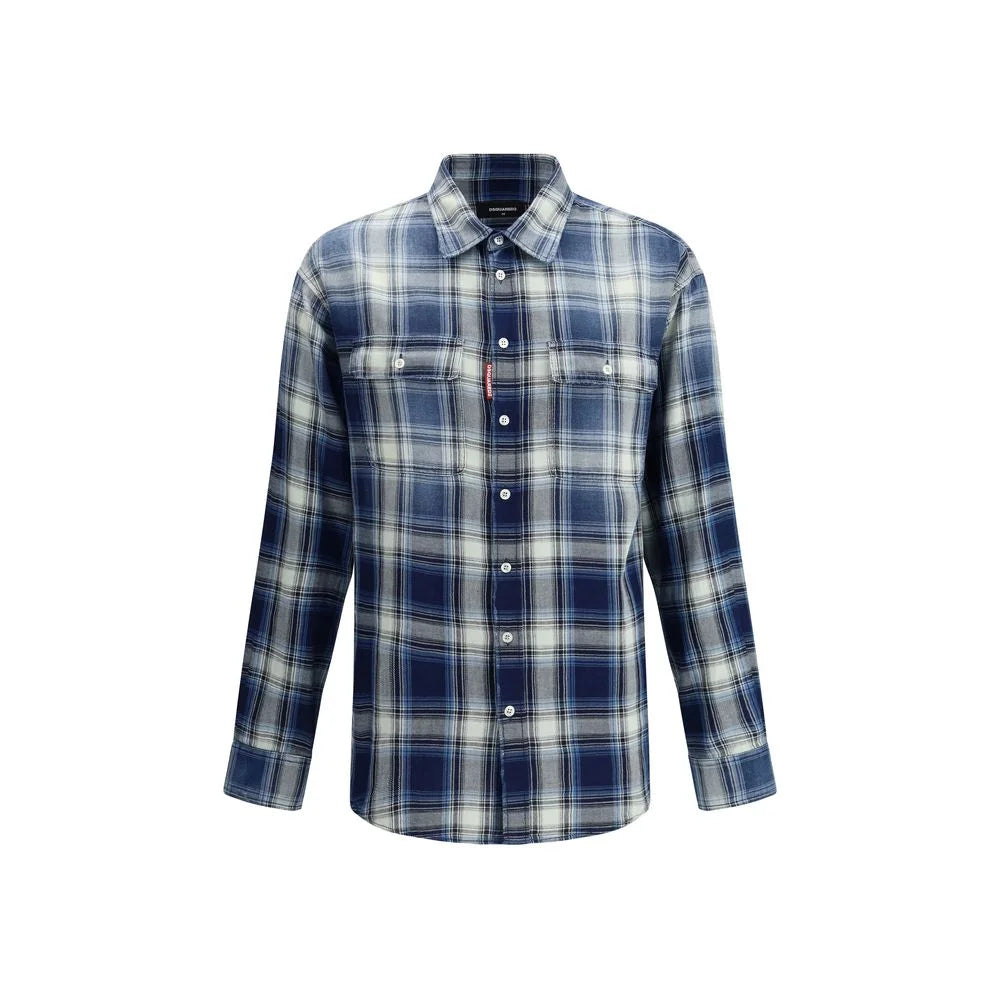 Dsquared² Cotton check Shirt - IT50 | L