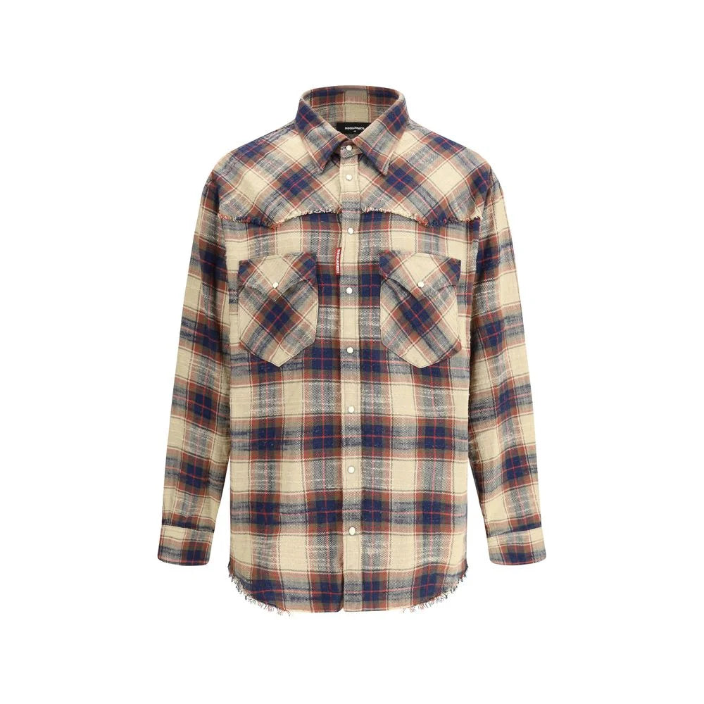 Dsquared² Cotton Farmer Shirt - Shirts