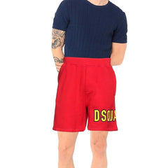 Dsquared² Cotton Logo Shorts - Jogger Shorts