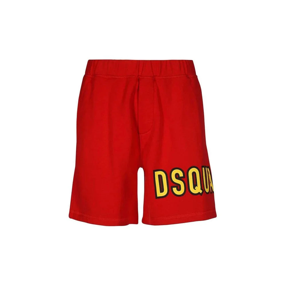 Dsquared² Cotton Logo Shorts - Jogger Shorts