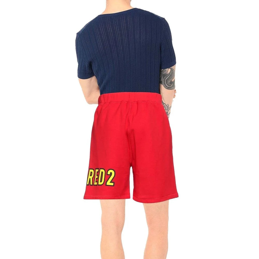 Dsquared² Cotton Logo Shorts - Jogger Shorts