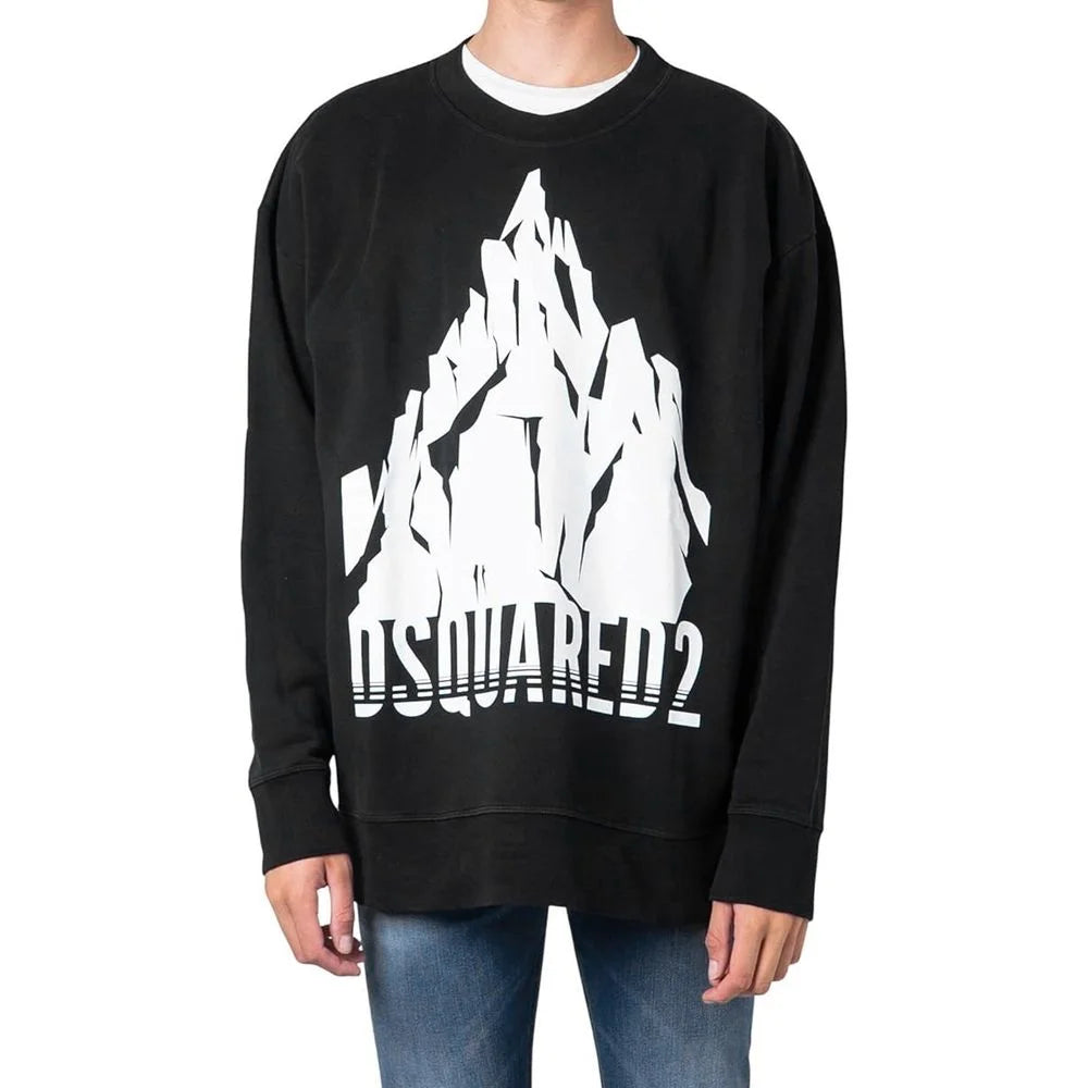 Dsquared² Cotton Logo Sweatshirt - M - Sweatshirts