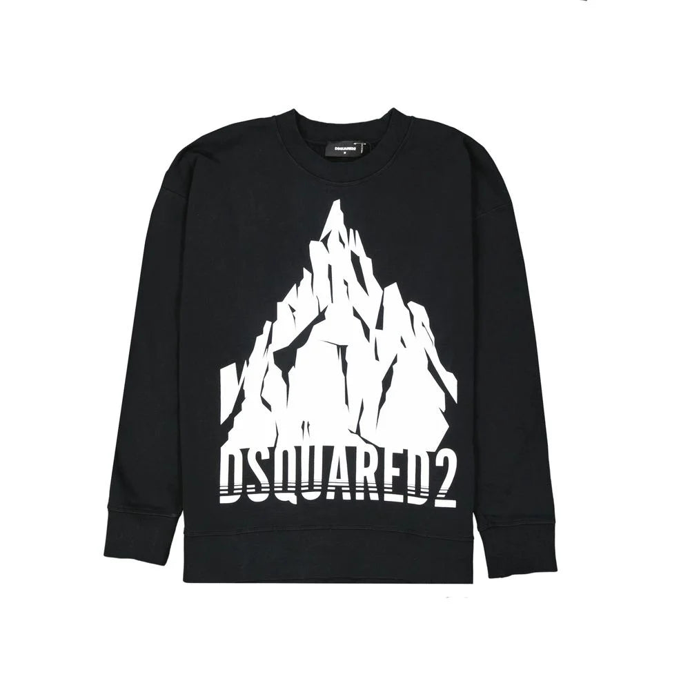 Dsquared² Cotton Logo Sweatshirt - M - Sweatshirts