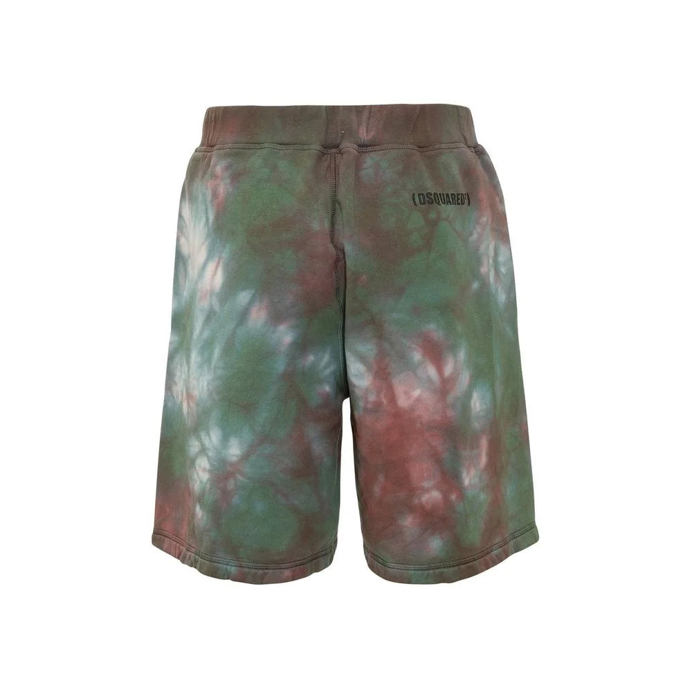 Dsquared² Cotton Tie-Dye Shorts - Jogger Shorts