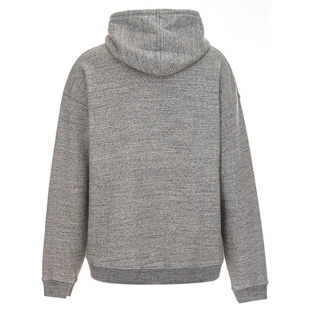 Dsquared² Gray Cotton Hoody - Hoodies