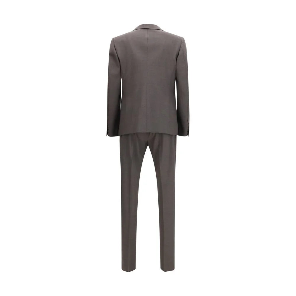 Dsquared² Grau Wollmischgewebe Zweiteiliger Anzug