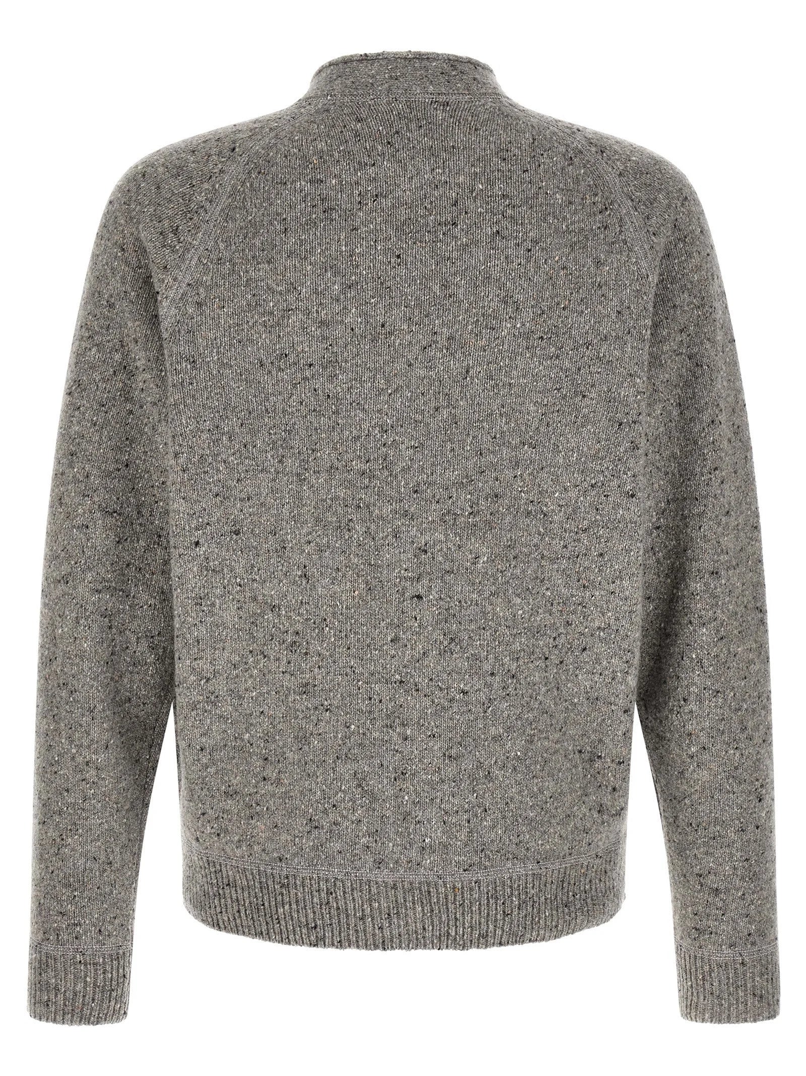 Dsquared² Gray Wool Cardigan