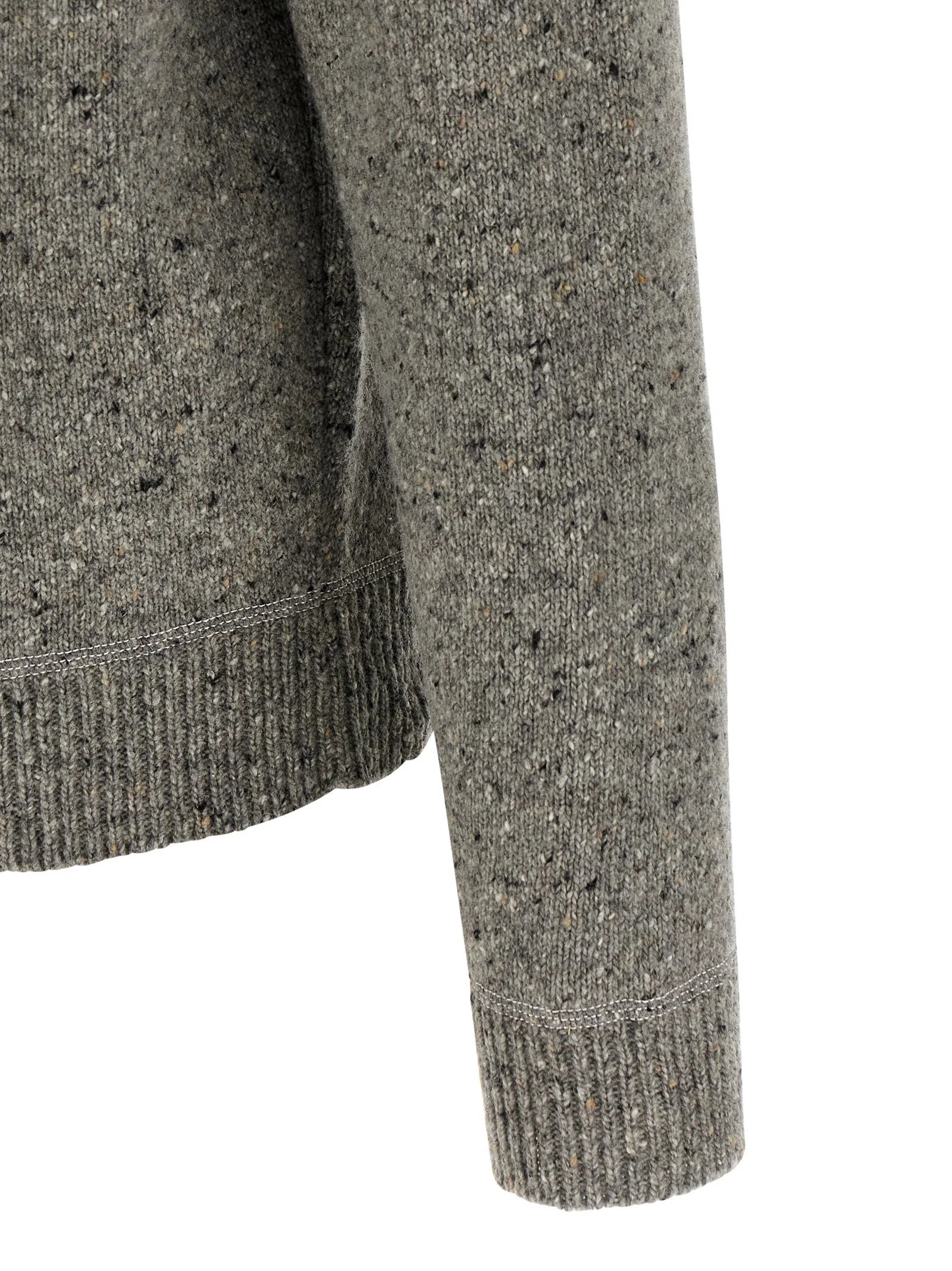 Dsquared² Gray Wool Cardigan