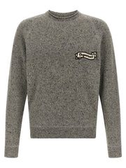Dsquared² Gray Wool Cardigan