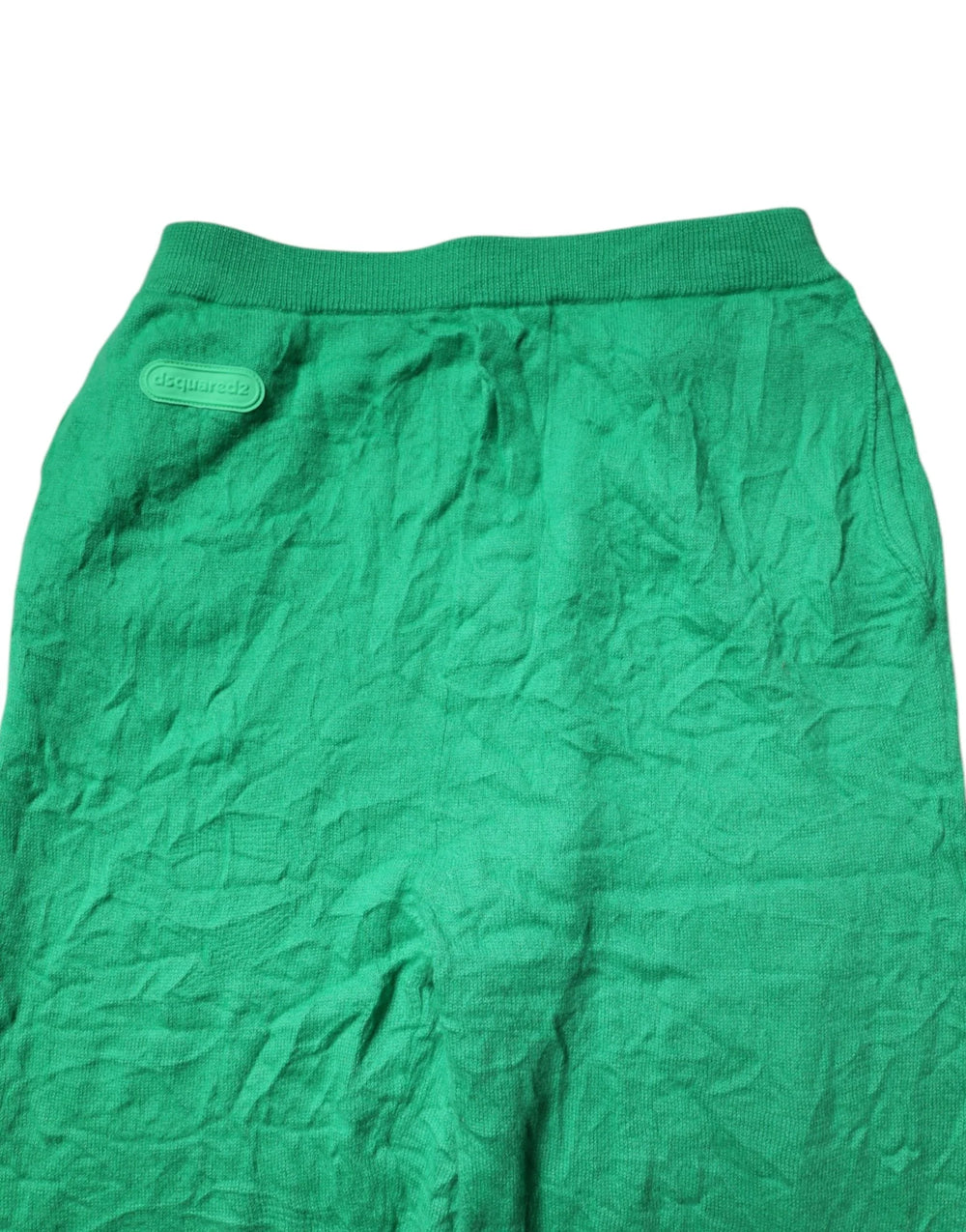 Dsquared² Green Cotton Elastic Waist Men Casual Pants - XS - Joggers