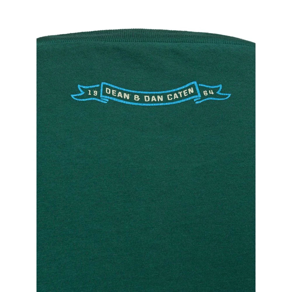 Dsquared² Green Cotton T-Shirt - S - T-Shirts