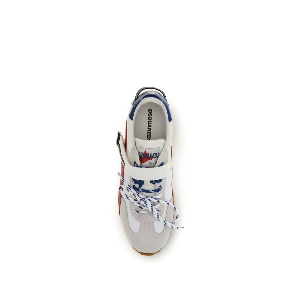 Dsquared² Multicolor Calf Leather Bos Taurus Sneakers - EU43.5/US10.5