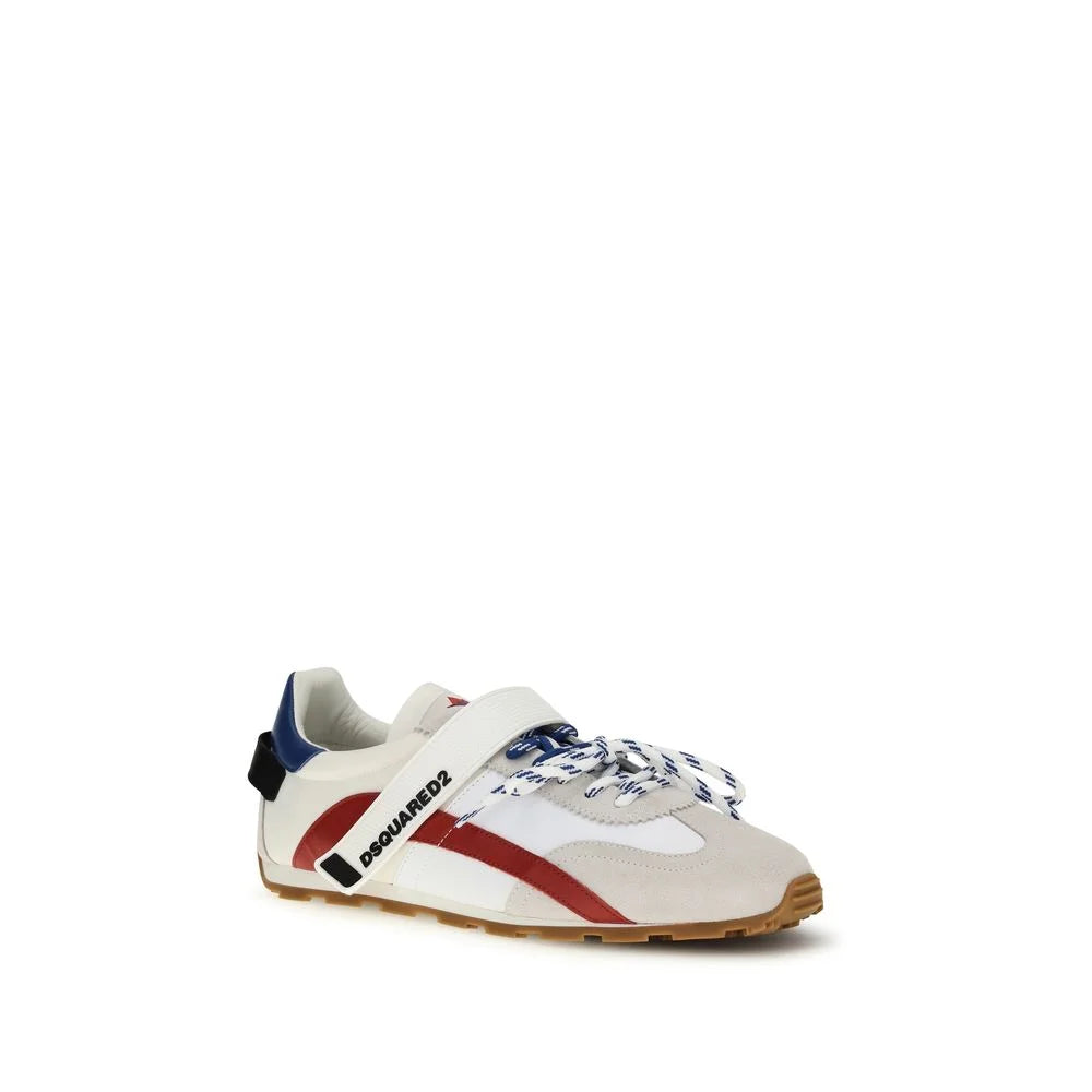 Dsquared² Multicolor Calf Leather Bos Taurus Sneakers - EU43/US10