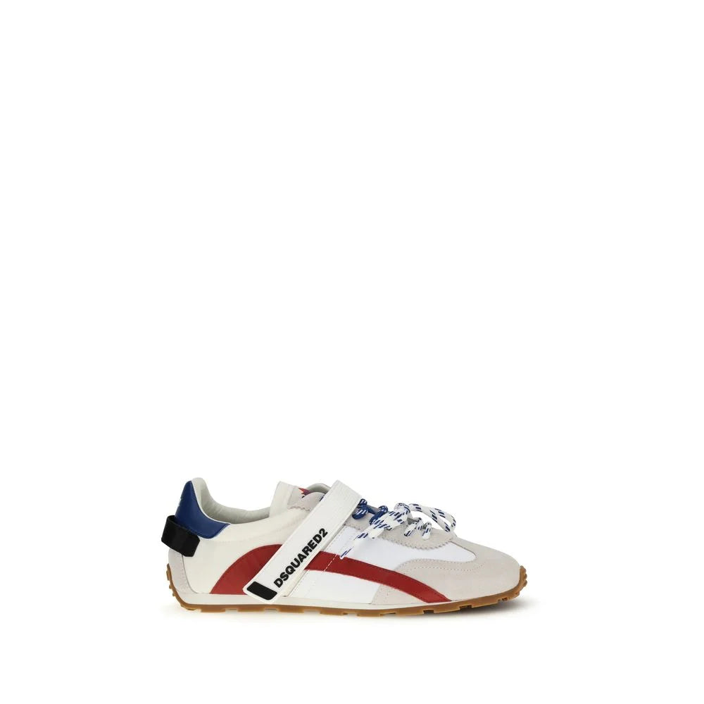 Dsquared² Multicolor Calf Leather Bos Taurus Sneakers - EU43/US10