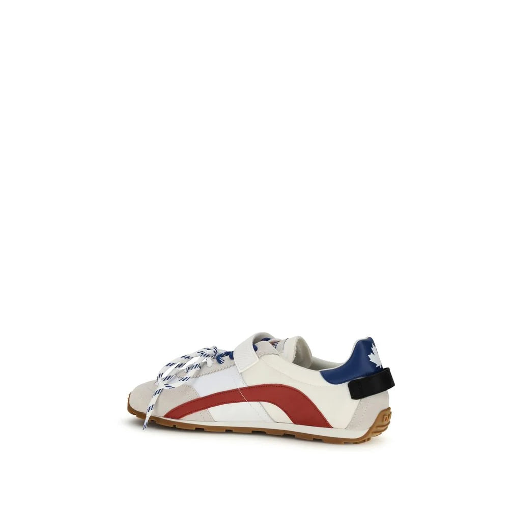 Dsquared² Multicolor Calf Leather Bos Taurus Sneakers - EU43/US10