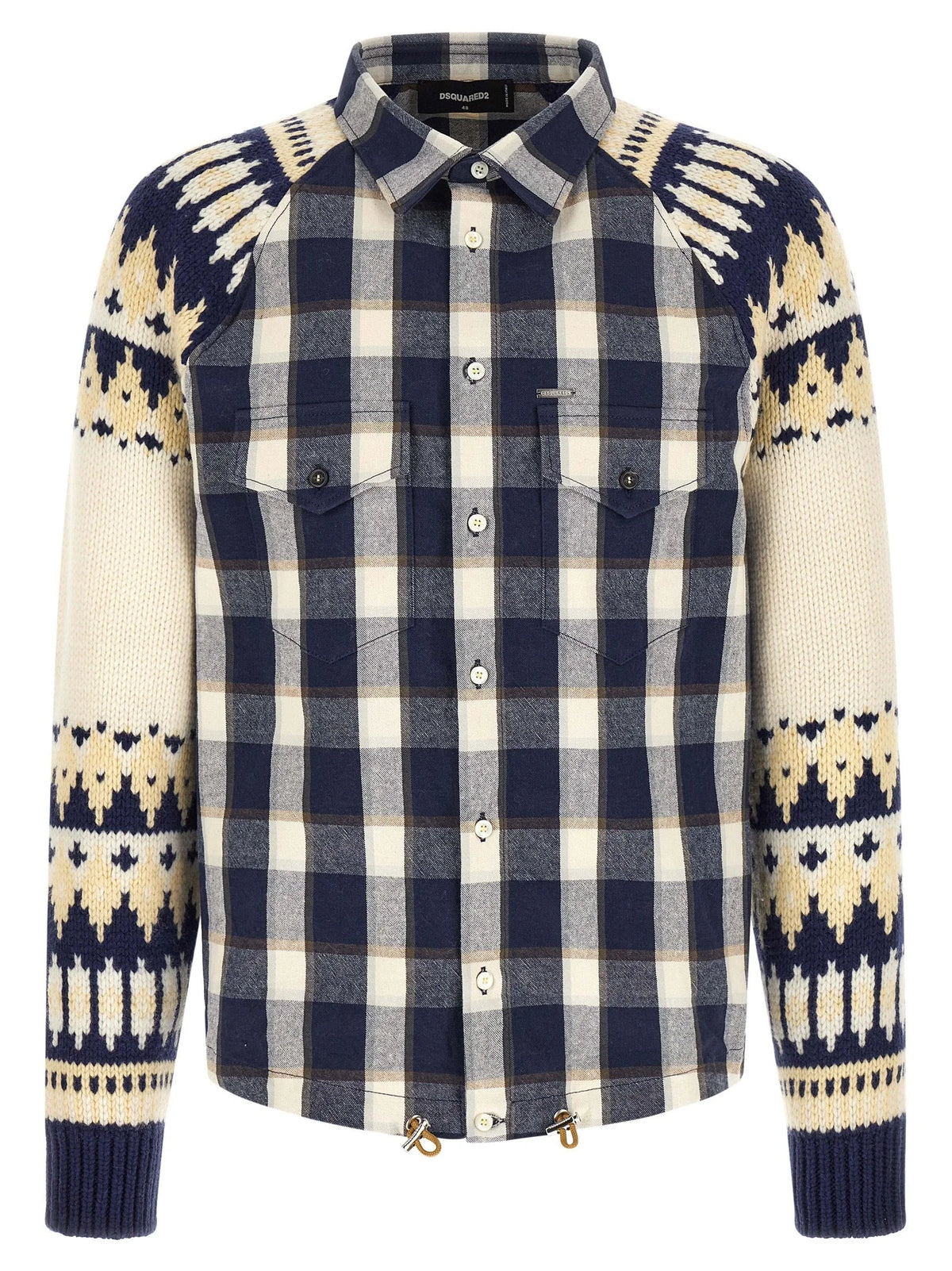 Dsquared² Multicolor Cotton Blouse