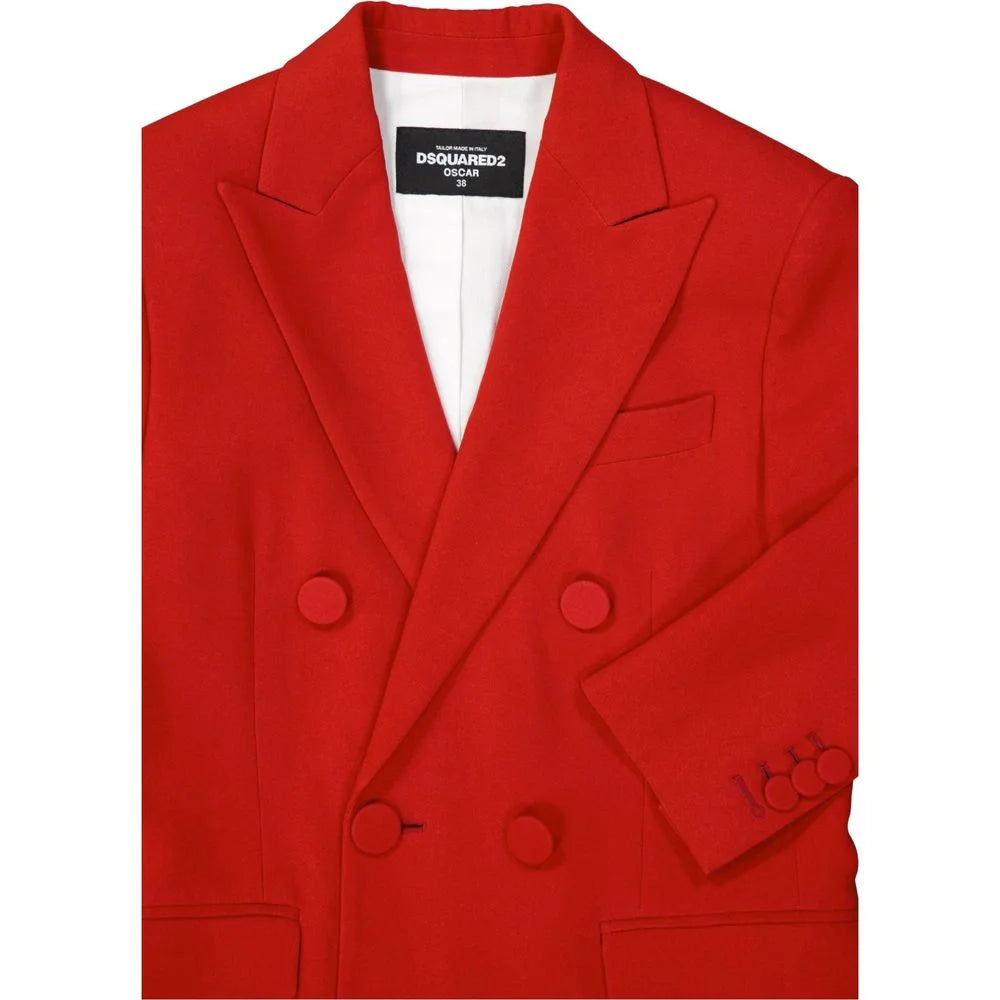 Dsquared² Multicolor Viscose Coat - 38