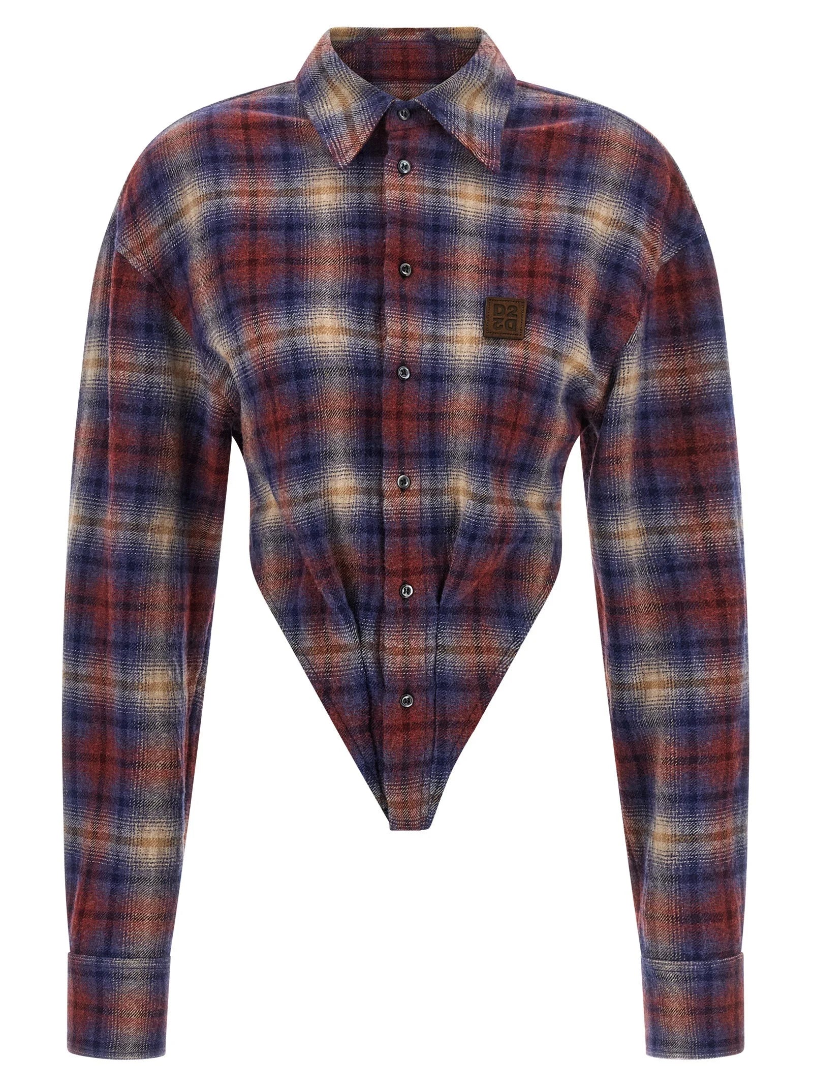 Dsquared² Multicolor Wool Blouse