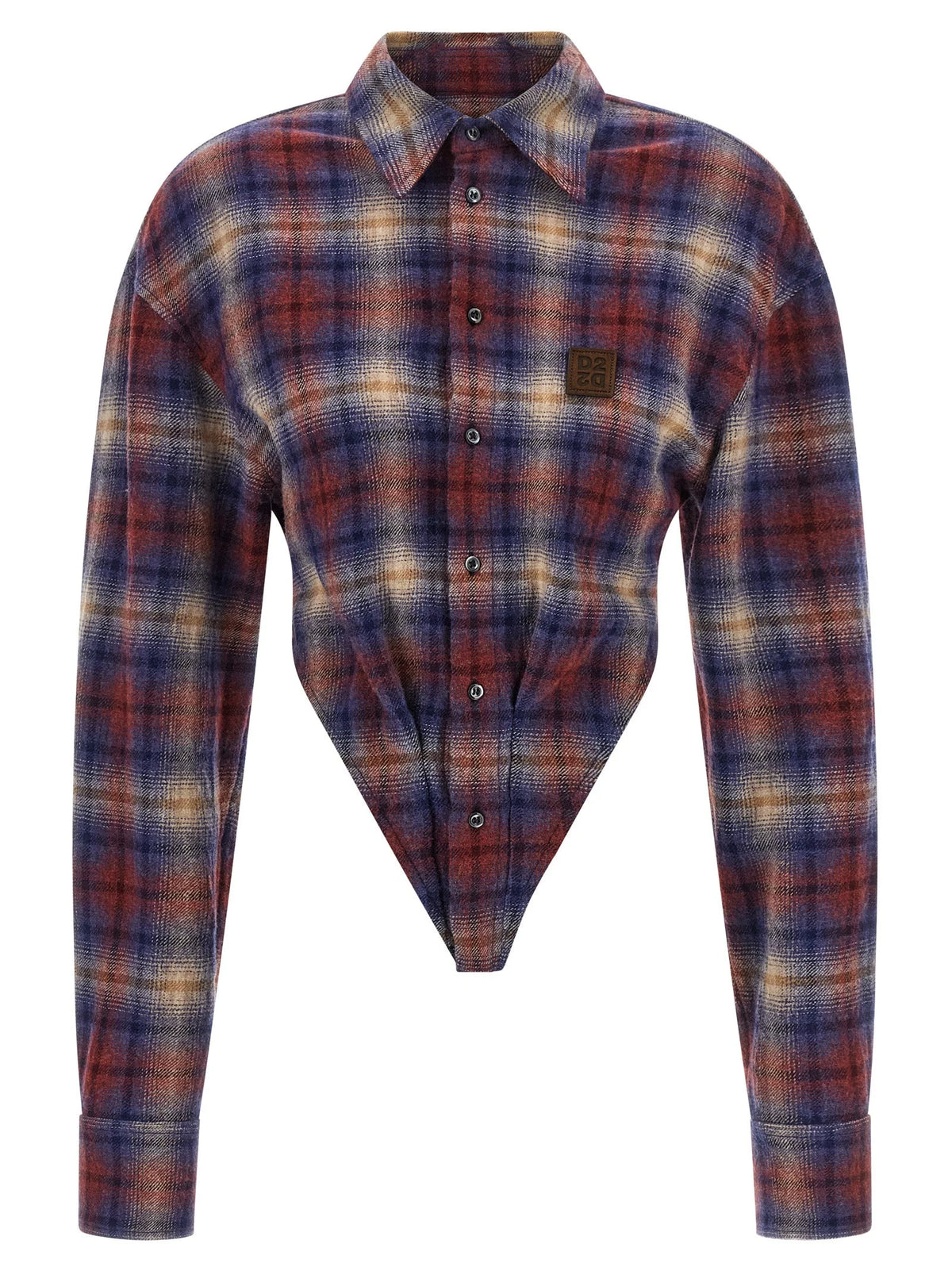 Dsquared² Multicolor Wool Blouse