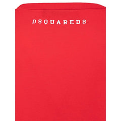 Dsquared² Red Cotton T-Shirt - S - T-Shirts