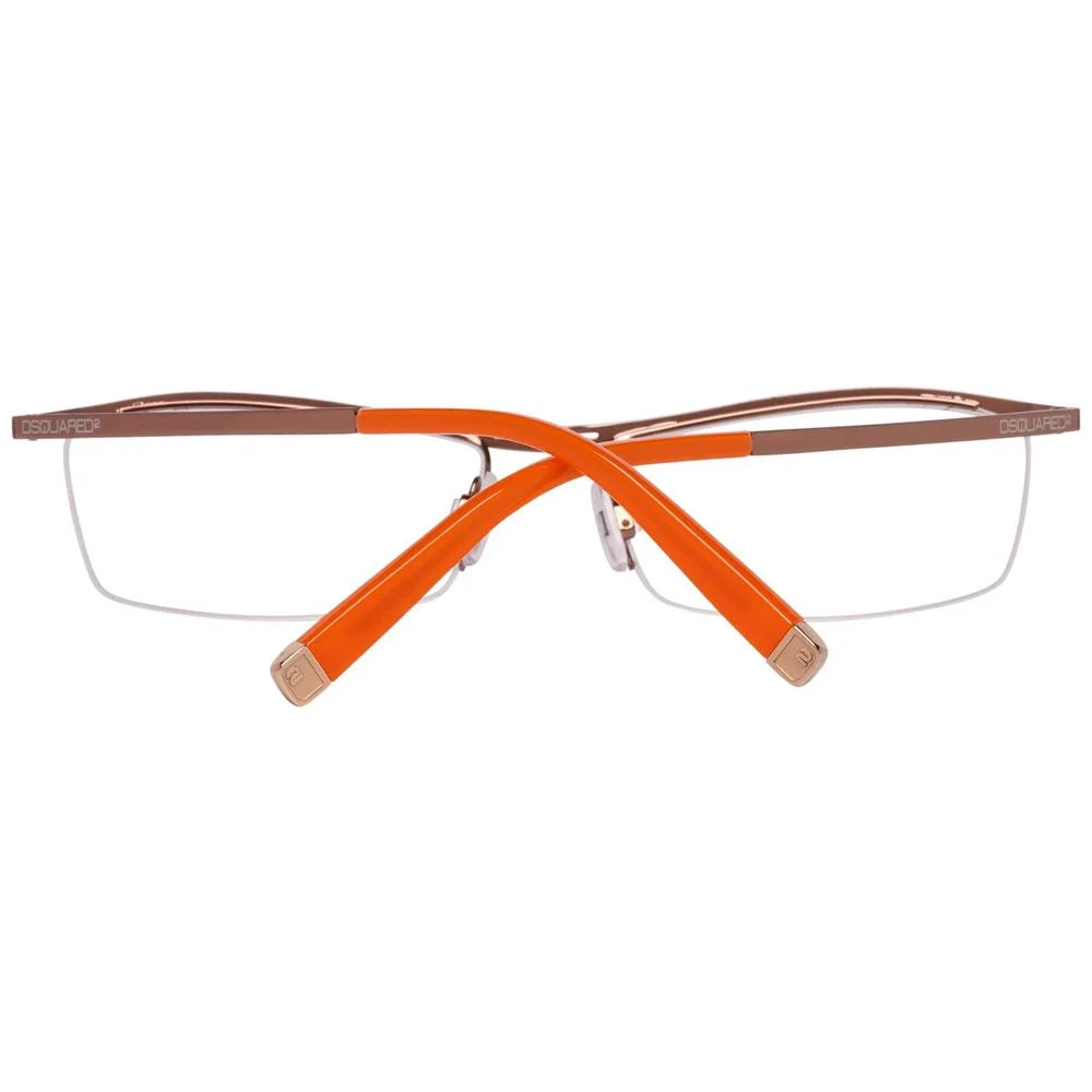 Dsquared² Rose Gold Metal Frames - Eyeglasses