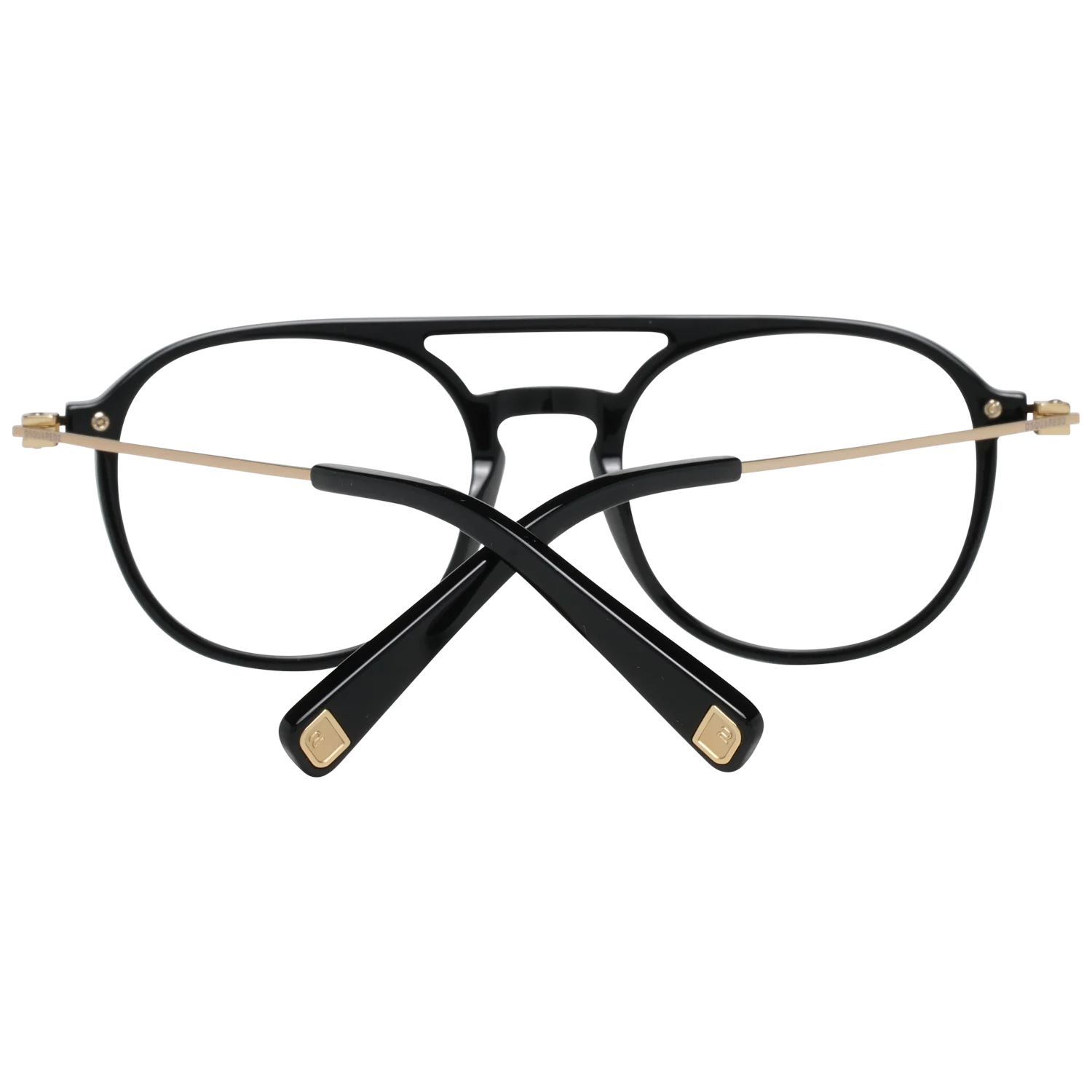 Dsquared² Sleek Black Full-Rim Designer Eyewear - Eyeglasses