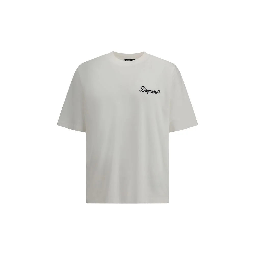 Dsquared² White Cotton Sportswear