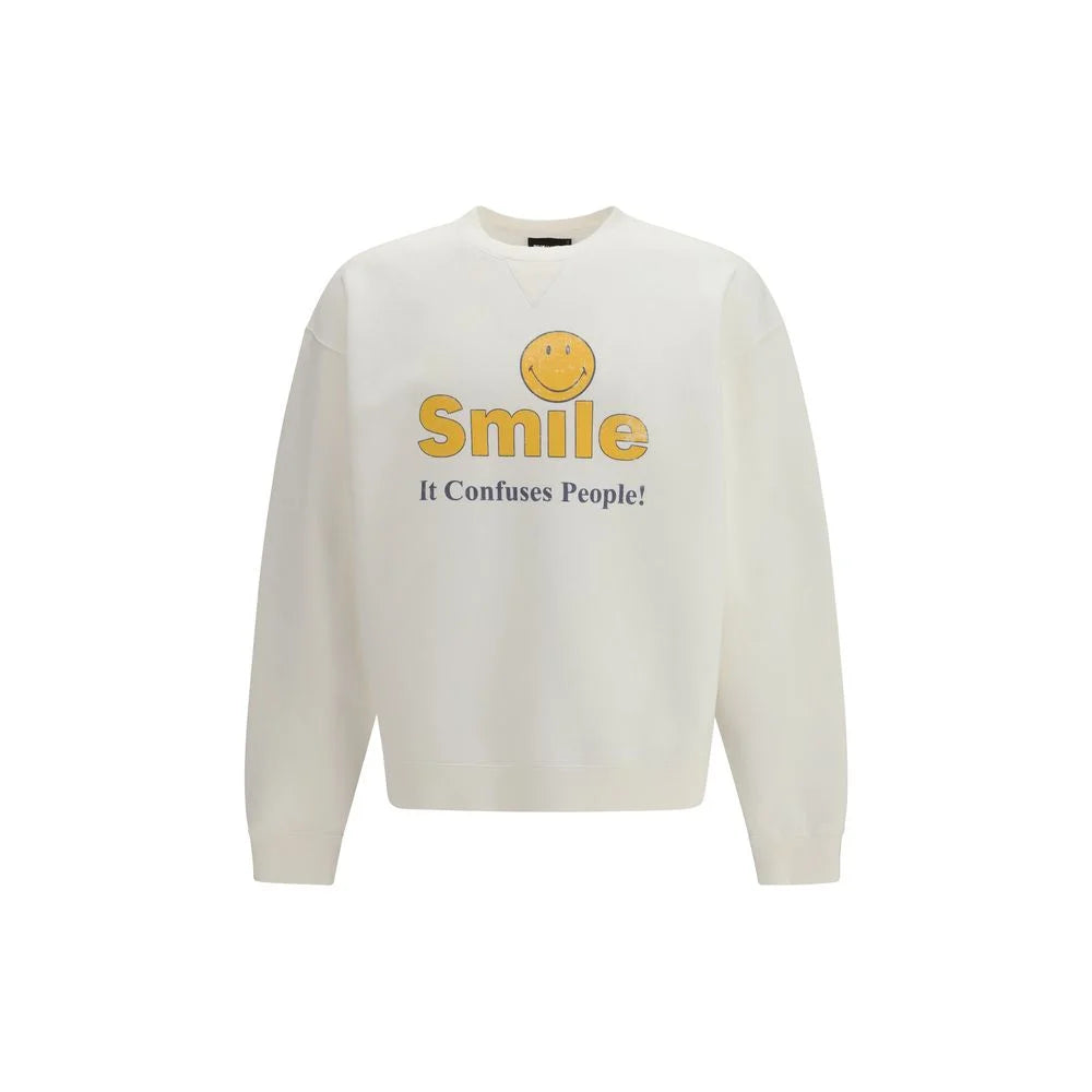 Dsquared² White Cotton Sweatshirt