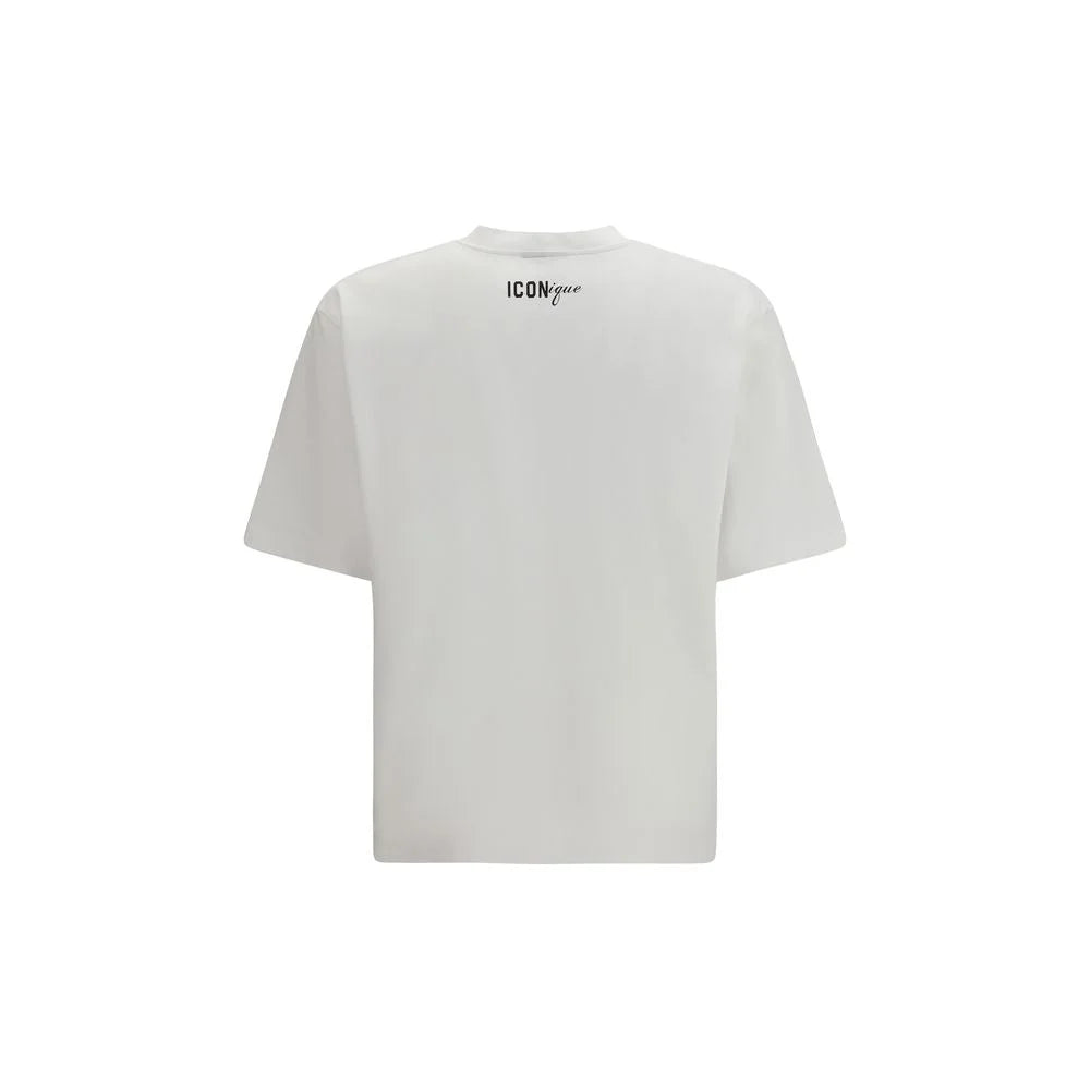 Dsquared² White Cotton T-Shirt