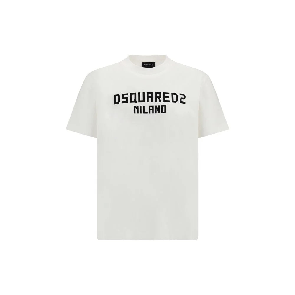 Dsquared² White Cotton T-Shirt