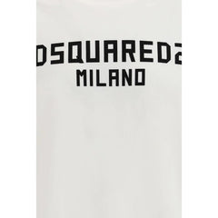 Dsquared² White Cotton T-Shirt