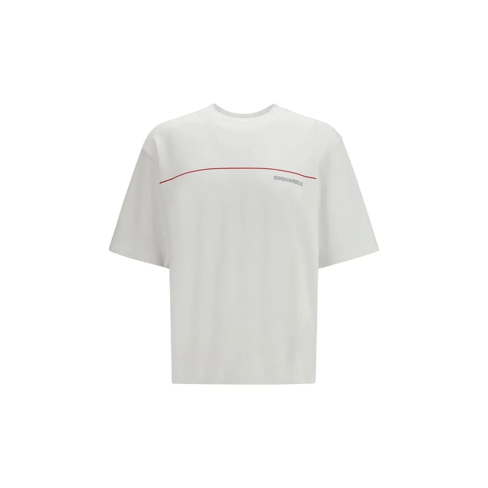 Dsquared² White Cotton T-Shirt