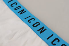 Dsquared² White Icon Logo Cotton Stretch Men Brief Underwear - IT5 | M - Briefs