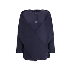 Dynamis Studio Wool scarf Coat - Wrap Coats