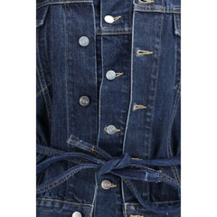 E.L.V. DENIM Blue Cotton Denim Jacket - M/L