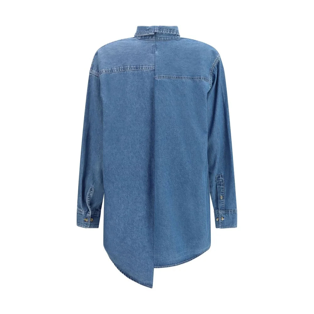 E.L.V. DENIM Blue Denim Shirt