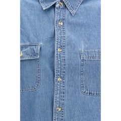 E.L.V. DENIM Blue Denim Shirt