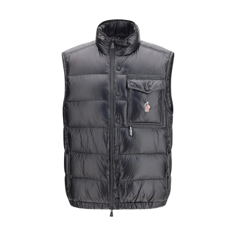 Moncler Grenoble Black Polyamide Sleveless Jacket
