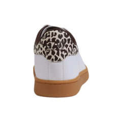 EA7 Emporio Armani Beige Leather Sneaker